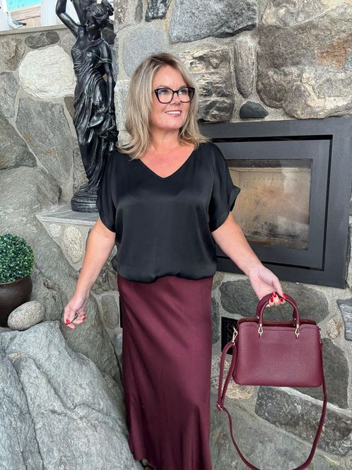 Hovedbilde Bye skjørt bordaux 