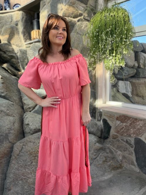 Hovedbilde Signe dress  koral