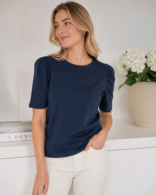 Fenja t shirt navy