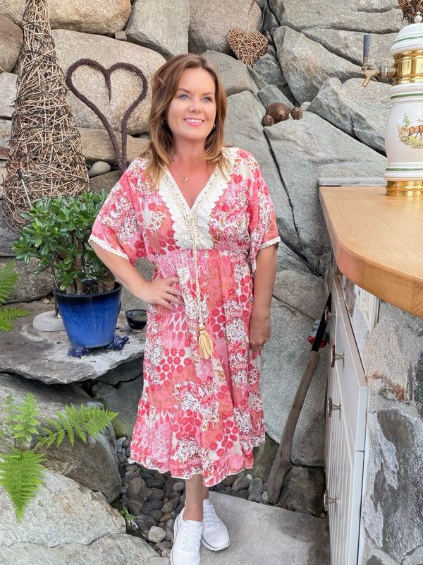 Alicante short dress korall