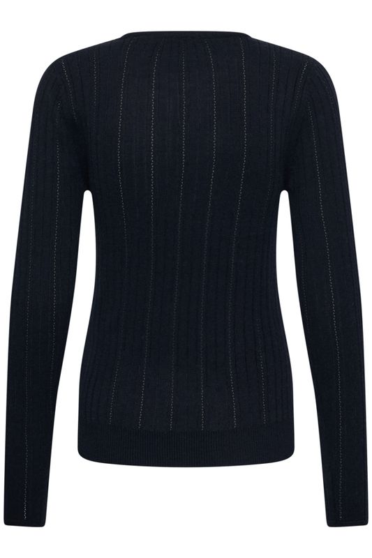 Peloa Knit blouse mørk blå