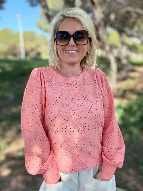 Hovedbilde Novy bluse korall