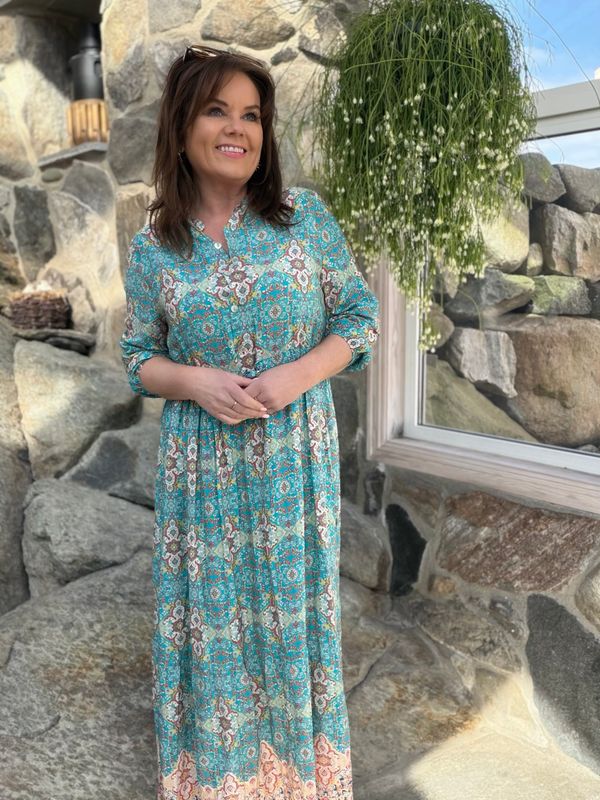 CRAlora Long Dress fra Cream