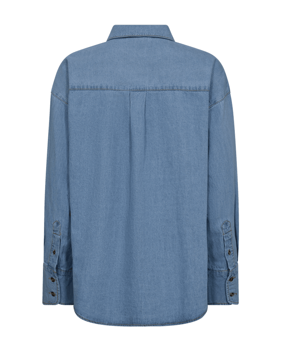 Lisea jeans skjorte lys denim