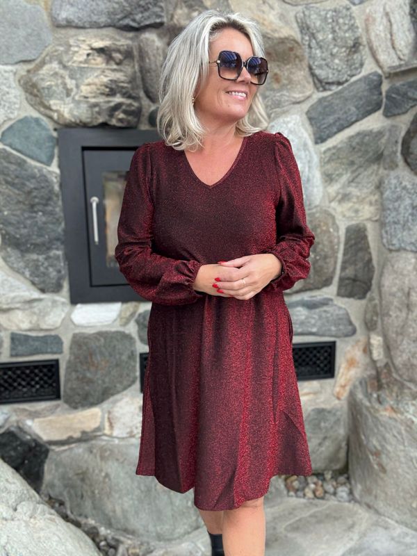 Sparkling tunic v-hals 