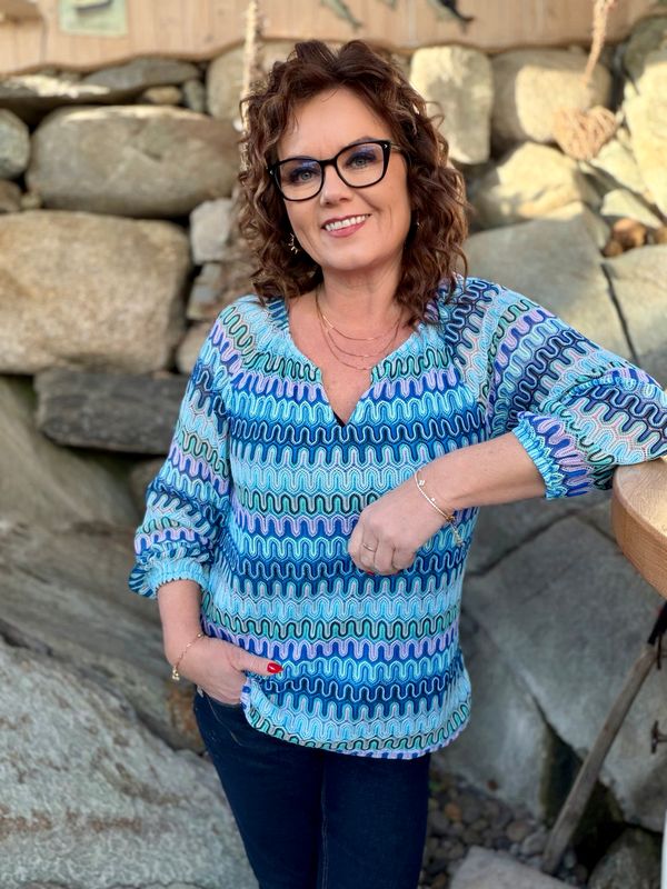Cova Blouse blå