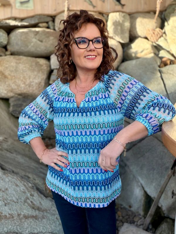 Cova Blouse blå