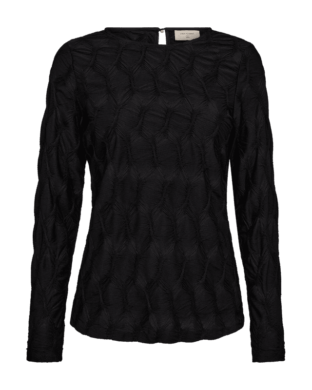 Ilene Bluse sort