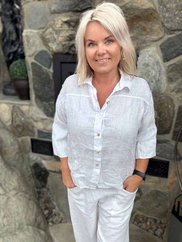 Lava Pants fra Freequent – Brilliant White