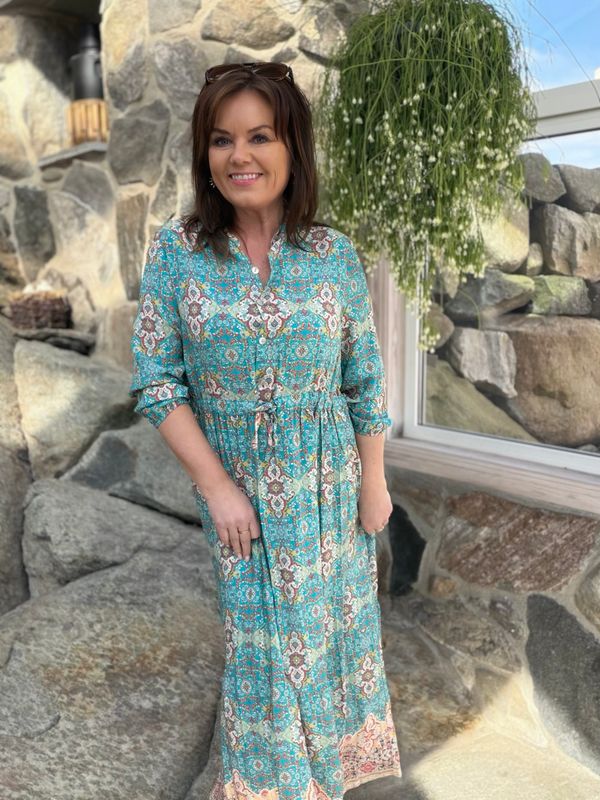 CRAlora Long Dress fra Cream