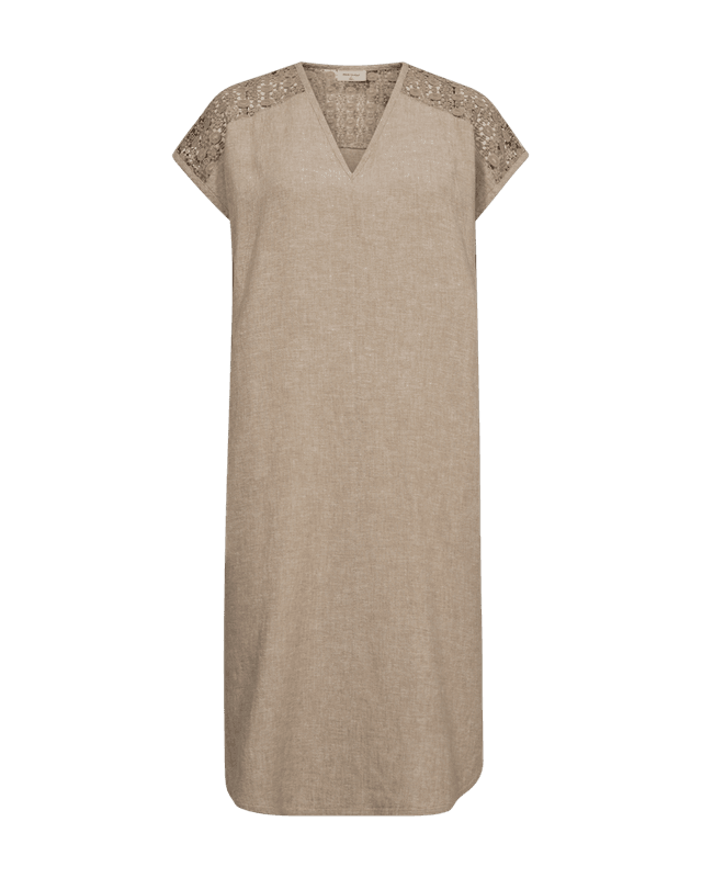 Larry dress sand