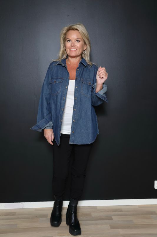Lisea jeans skjorte