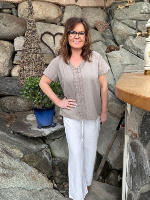 Cissie bukse 49 C hvit 