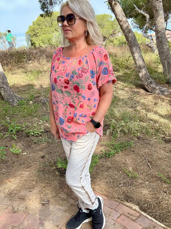 Mia gage blouse