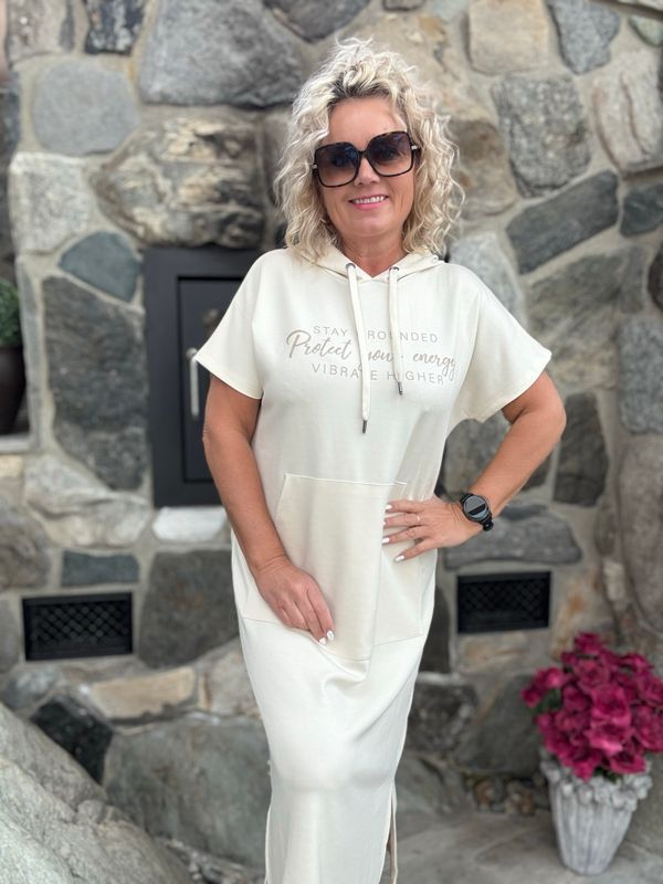 Banu 178 kjole offwhite 