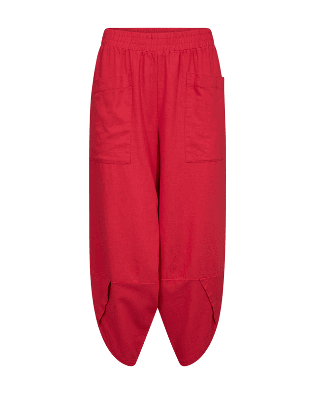 Lava berber ankel pants rød