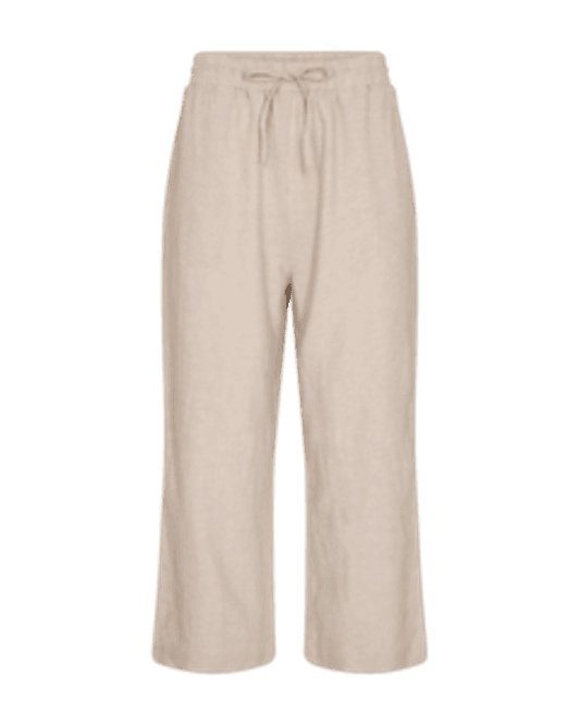 Hovedbilde Lava lin ankel bukse sand