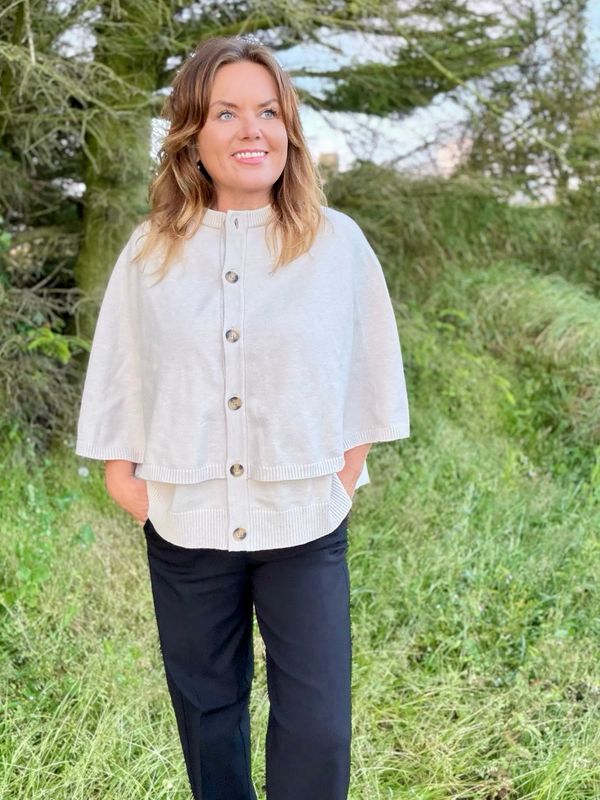 Cappa cardigan fra Freequent