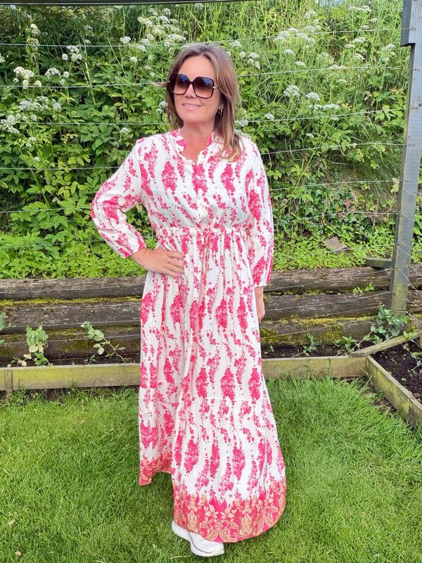 CRAlora Long Dress fra Cream