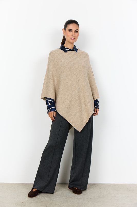 Poncho med glitter