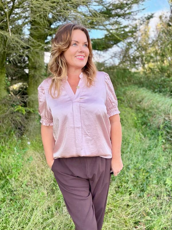Panan bluse rosa