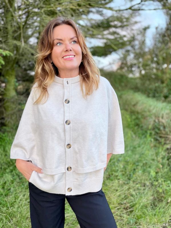 Cappa cardigan fra Freequent