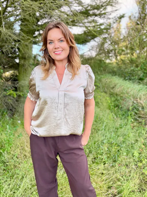Hovedbilde Panan bluse champagne 